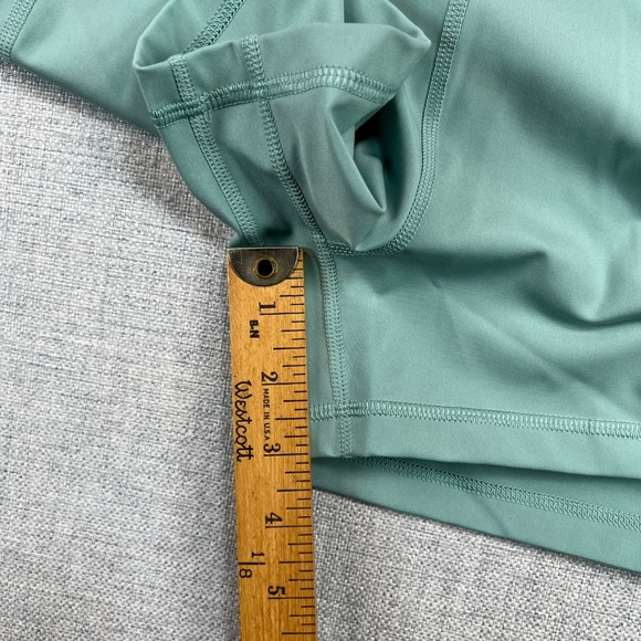 Nike Pro Dri-FIT Compression Shorts Women M Green White Athleisure CZ9857 NEW - Picture 8 of 11